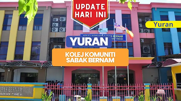 Sabak Yuran Kolej Komuniti Sabak Bernam dan Syarat 2026